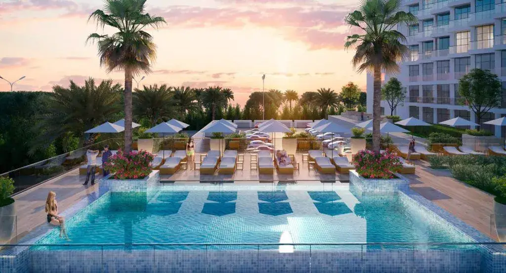 Hotel Edge by Rotana — Swimming Pools — Outdoor Swimming Pool — amenity | Profound Properties, Dubai