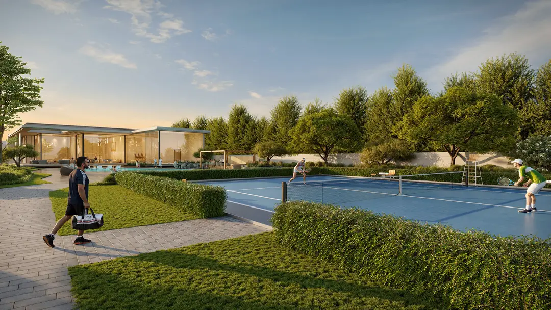 DG Villas — Sports — Tennis Court — amenity | Profound Properties, Dubai