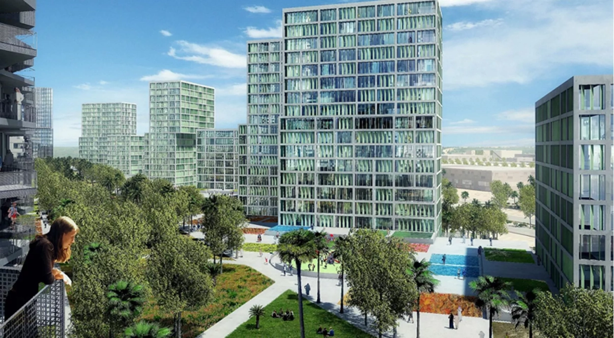 Afnan District — Community view | Profound Properties, Dubai
