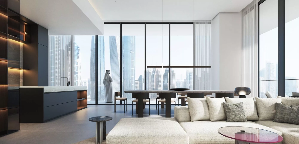W Residences Dubai Harbour — City view | Profound Properties, Dubai