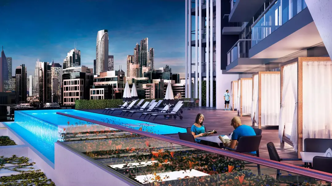Bayz by Danube — Swimming Pools — Outdoor Swimming Pool — amenity | Profound Properties, Dubai