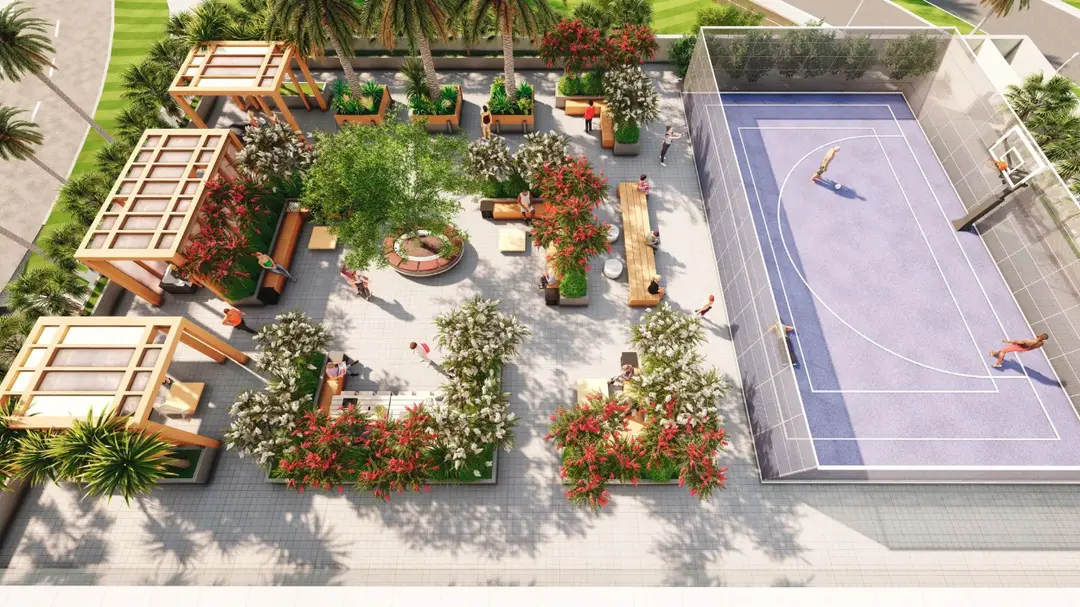 UPSIDE — Sports — Basketball Court — amenity | Profound Properties, Dubai