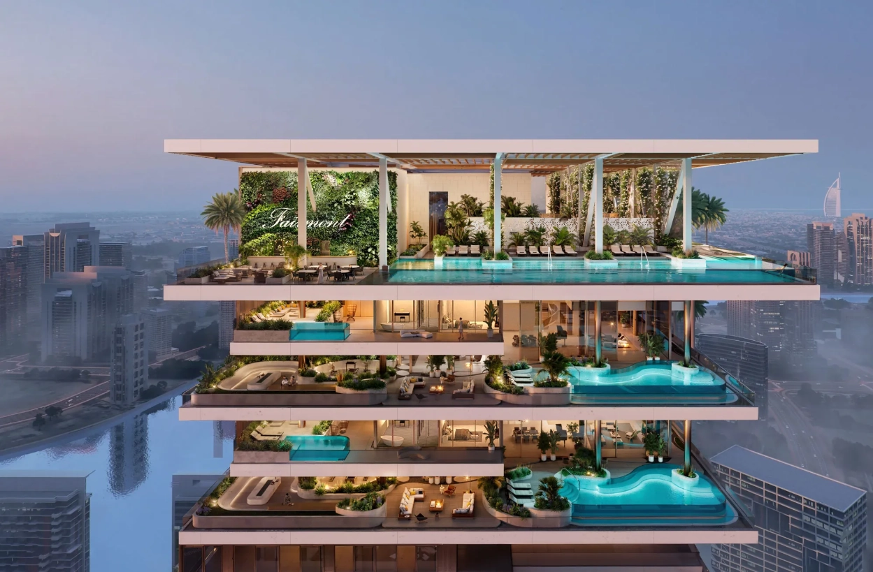 Fairmont Residences Solara Tower — City view | Profound Properties, Dubai