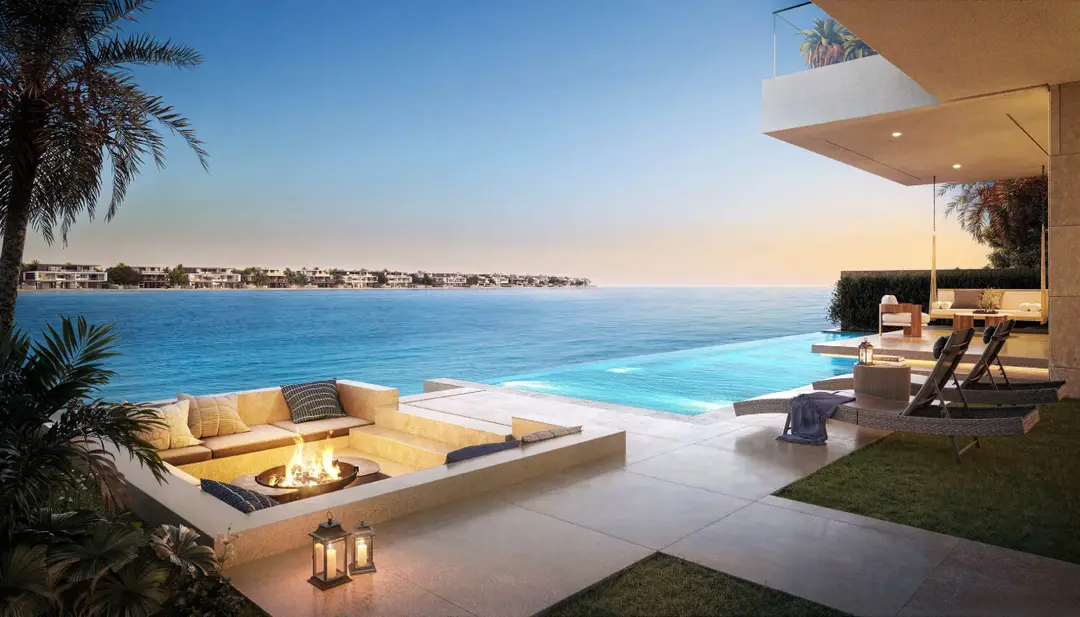 New phase on Palm Jebel Ali — Swimming Pools — Infinity Swimming Pool — amenity | Profound Properties, Dubai