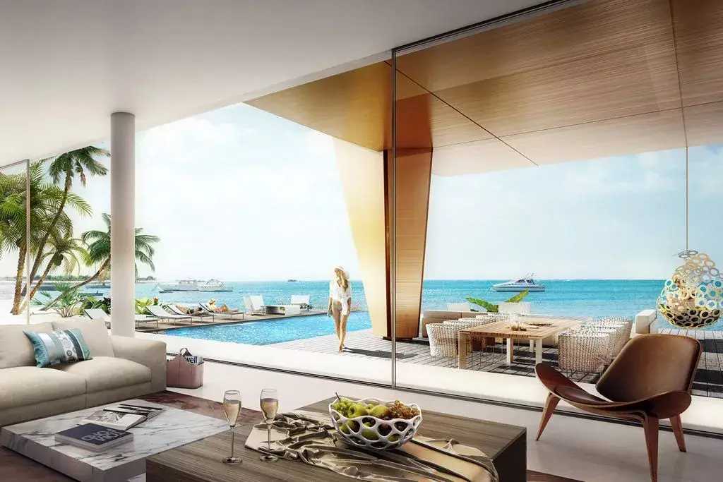 Остров Германия — Бассейны — Открытый бассейн — amenity | Profound Properties, Dubai