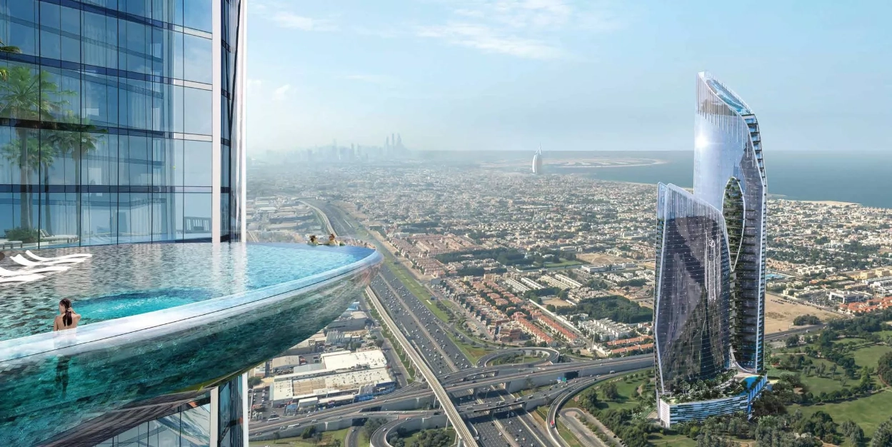 Safa Two — City view | Profound Properties, Dubai