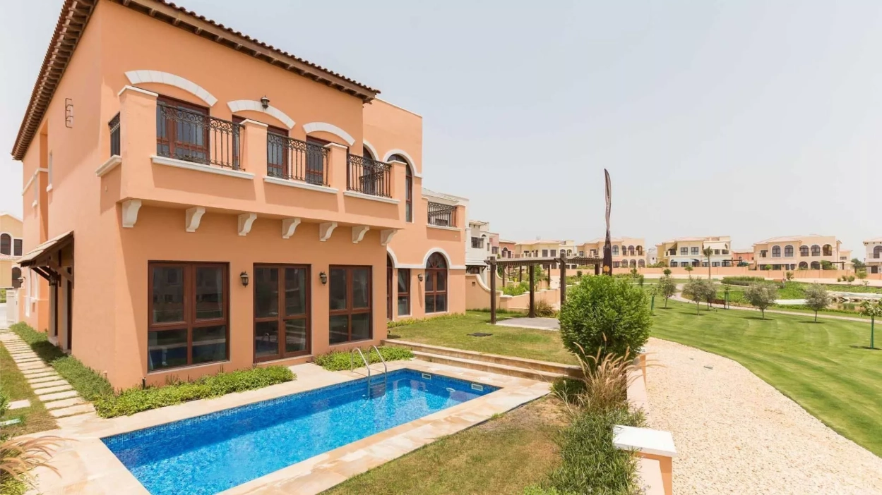 Оранжевое озеро — Green view, Community view | Profound Properties, Dubai