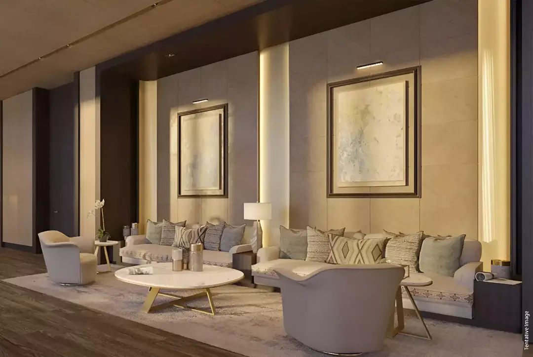 AUREL1A Residence — Social & Event — Lounge Area — amenity | Profound Properties, Dubai