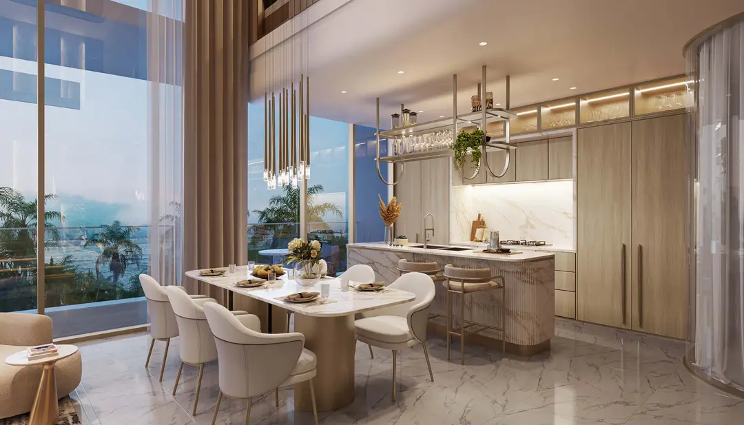 海滩散步4 — 必须有 — 开放式厨房 — feature | Profound Properties, Dubai
