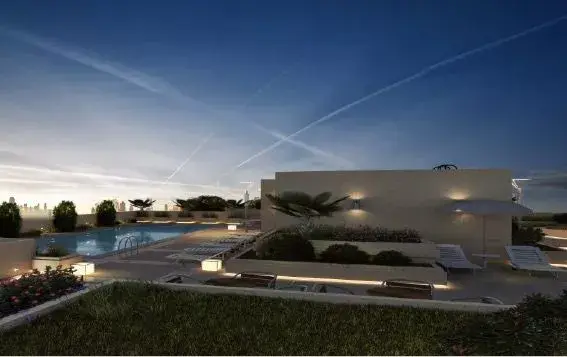梅居 — 游泳池 — 室外游泳池 — amenity | Profound Properties, Dubai