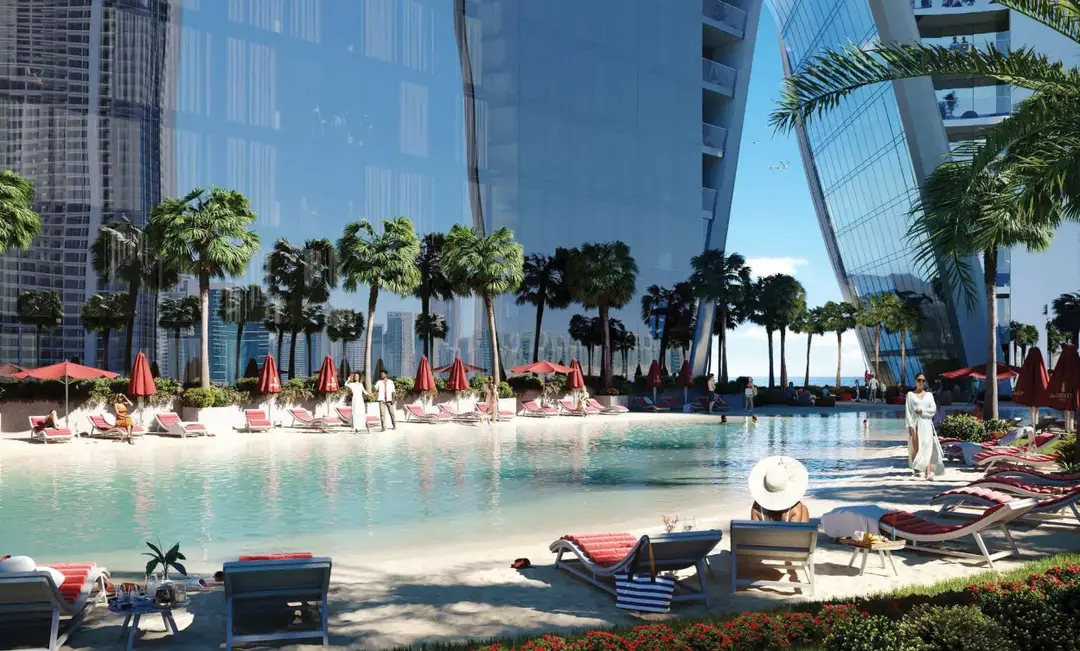 Safa Two — Schwimmbäder — Freibad — amenity | Profound Properties, Dubai