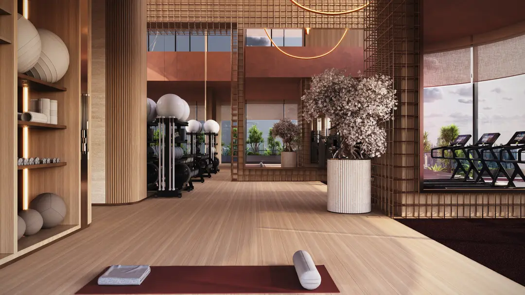 Binghatti Skyblade — 体育 — 健身房 — amenity | Profound Properties, Dubai