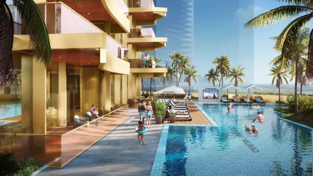 Elegance Tower — Schwimmbäder — Freibad — amenity | Profound Properties, Dubai