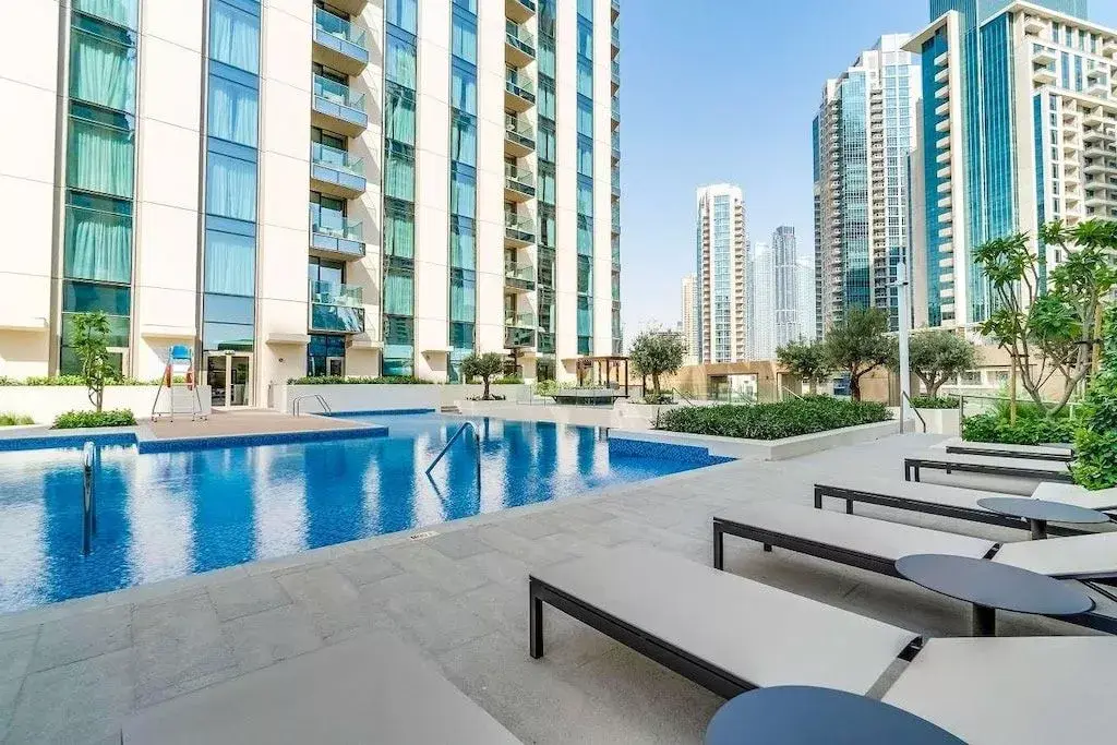 The Residences — Swimming Pools — Outdoor Swimming Pool — amenity | Profound Properties, Dubai