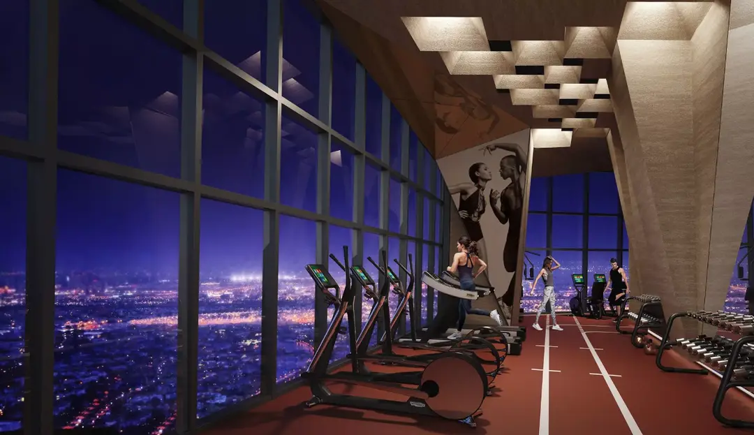 SO/ Апарт-отель и резиденции Uptown Dubai — Спорт — Спортивный зал — amenity | Profound Properties, Dubai