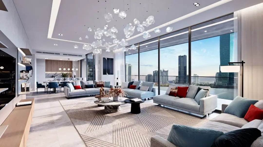 半岛四，广场 — 社交与活动 — 休息区 — amenity | Profound Properties, Dubai