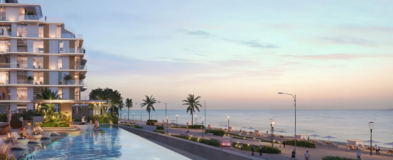 Flora Isle — Water view | Profound Properties, Dubai