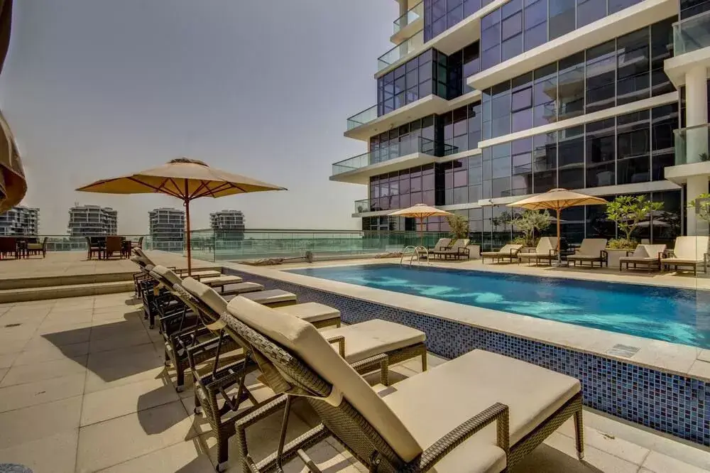 Golf Vista — Swimming Pools — Outdoor Swimming Pool — amenity | Profound Properties, Dubai
