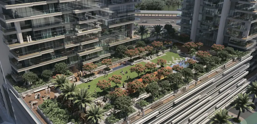 1 Резиденс — Развлечения — Общественный сад — amenity | Profound Properties, Dubai