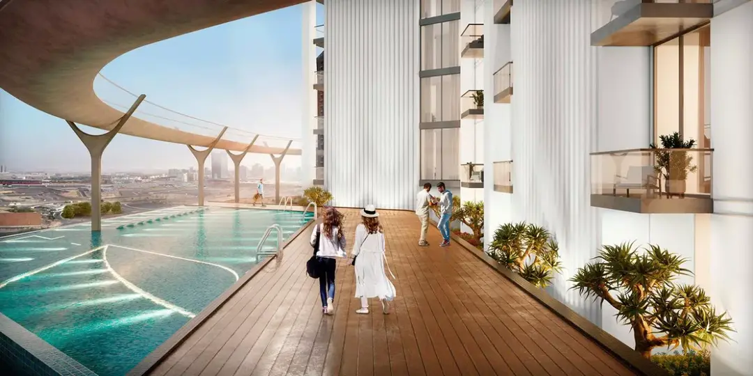 SKYZ — مسبح — مسبح خارجي — amenity | Profound Properties, Dubai