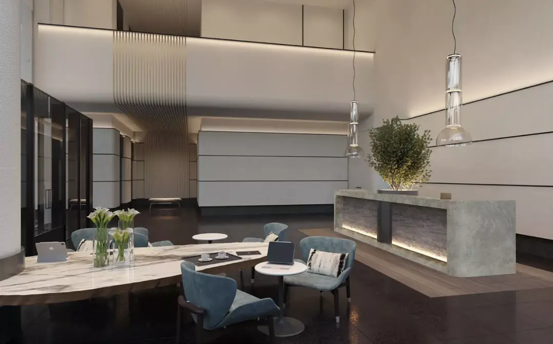The Golf Residences — Sozial & Event — Lounge-Bereich — amenity | Profound Properties, Dubai