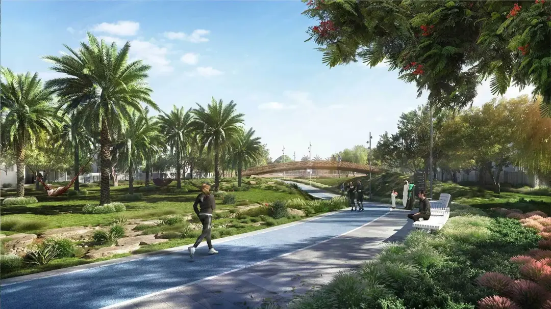 Nara Townhouses — Sports — Running Tracks — amenity | Profound Properties, Dubai
