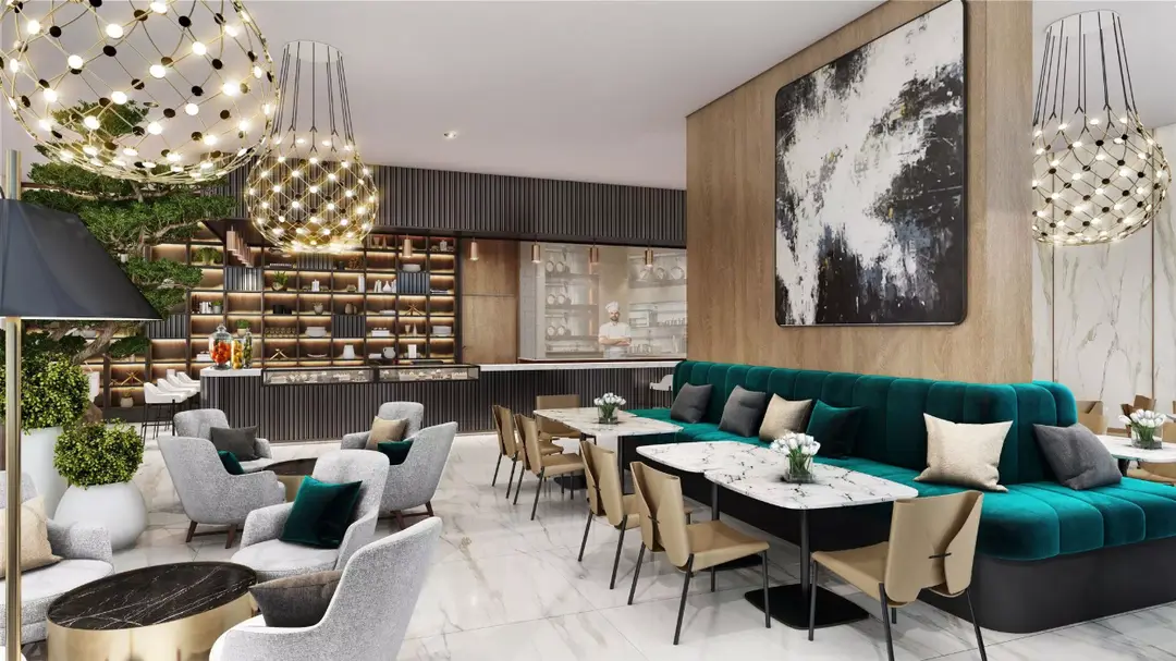 نورث 43 — اجتماعي وفعاليات — منطقة الاستراحة — amenity | Profound Properties, Dubai