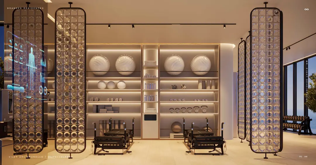 Villa del BRUNELLO — Sports — Gym — amenity | Profound Properties, Dubai
