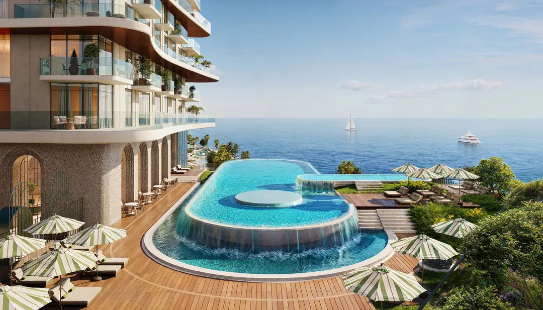 Sensia — Swimming Pools — Infinity Swimming Pool — amenity | Profound Properties, Dubai