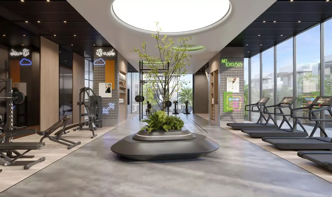 水冠 — 体育 — 健身房 — amenity | Profound Properties, Dubai