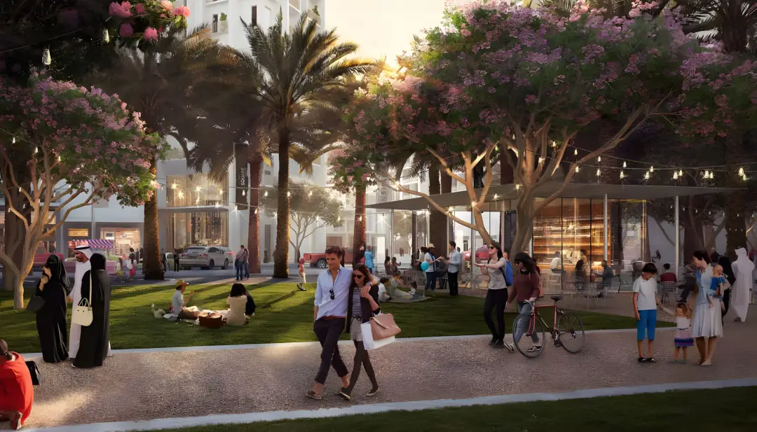 The Baltimore at Town Square — Entertainment — Community Garden — amenity | Profound Properties, Dubai