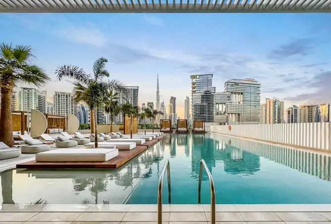 UPSIDE Living — 游泳池 — 室外游泳池 — amenity | Profound Properties, Dubai