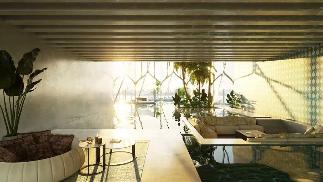 فينيس العائمة — اجتماعي وفعاليات — منطقة الاستراحة — amenity | Profound Properties, Dubai