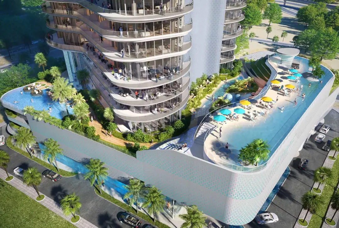 DAMAC Casa Tower — Бассейны — Открытый бассейн — amenity | Profound Properties, Dubai