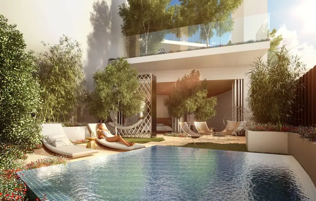 FIVE Джумейра Вилладж — Бассейны — Открытый бассейн — amenity | Profound Properties, Dubai