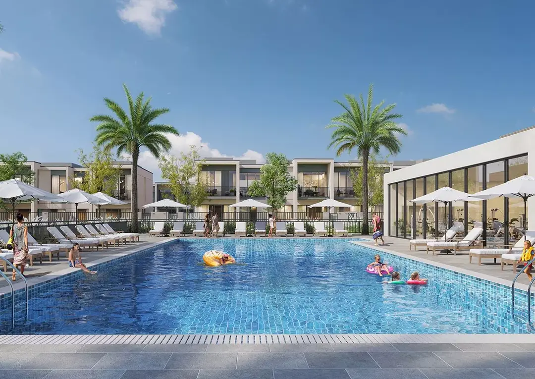 Shams Townhouses — Piscines — Piscine extérieure — amenity | Profound Properties, Dubai