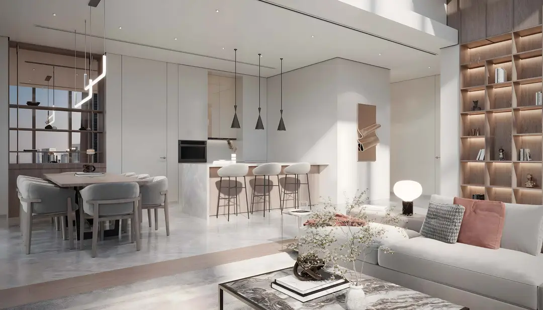 DIFC Heights Tower — 必须有 — 开放式厨房 — feature | Profound Properties, Dubai