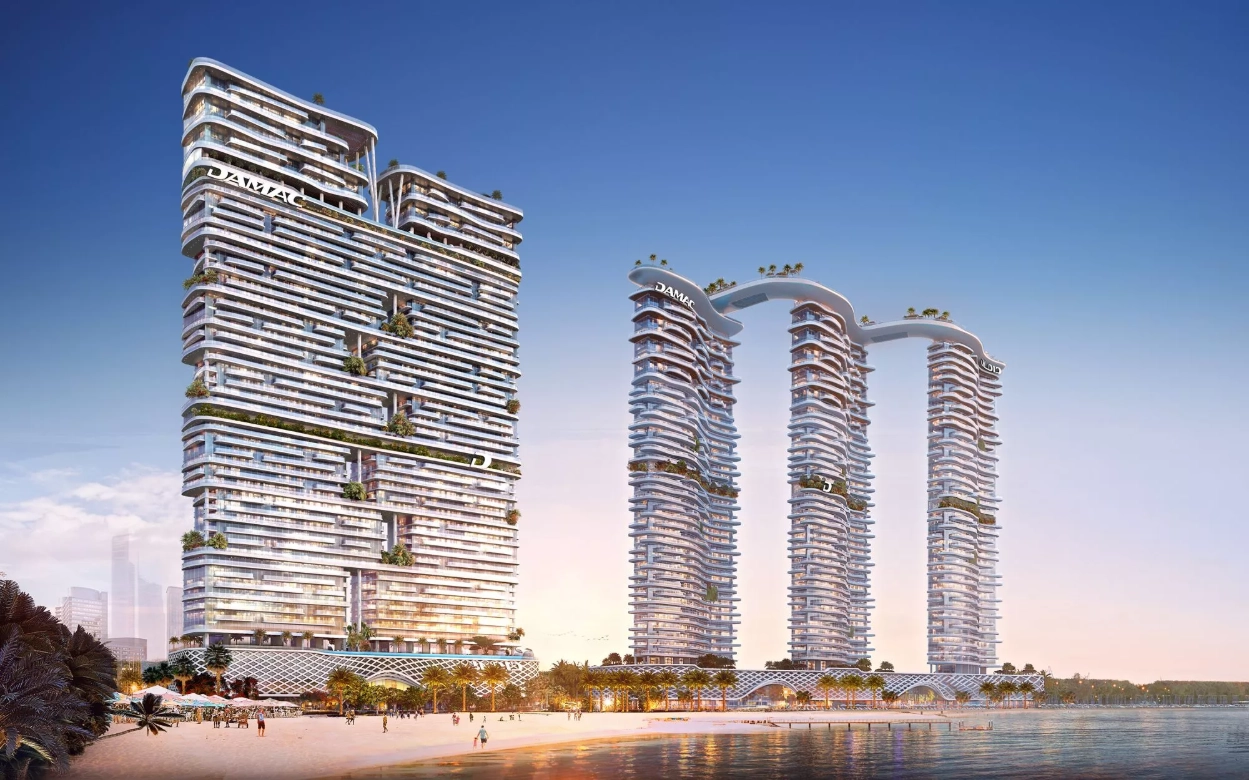 DAMAC Bay 2 by Cavalli - Dubai Harbour — Water view | Profound Properties, Dubai