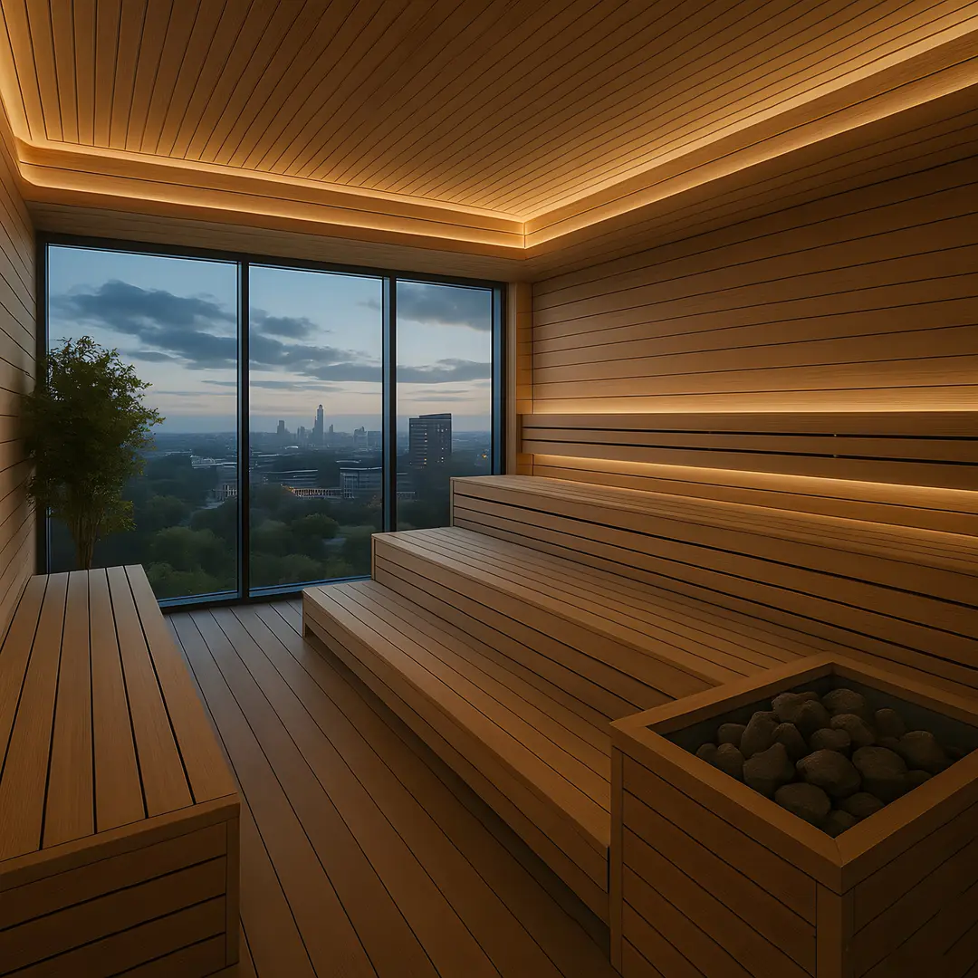Wadi Hills — Health & Wellness — Saunas — amenity | Profound Properties, Dubai