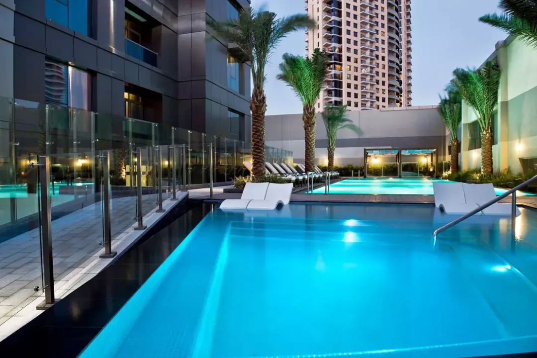 The Vogue — Swimming Pools — Outdoor Swimming Pool — amenity | Profound Properties, Dubai