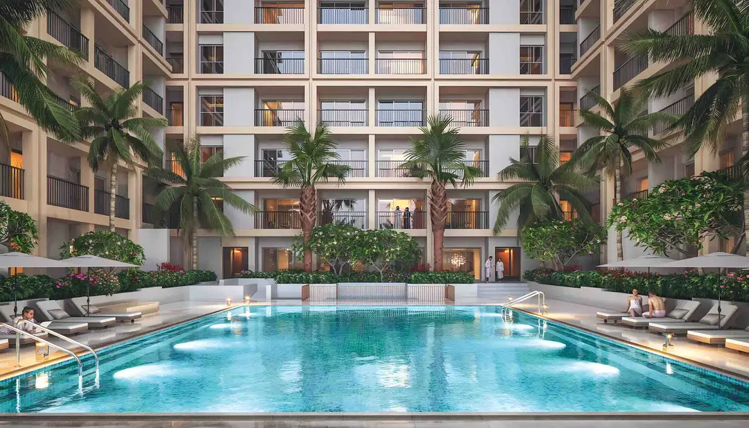 Marriott Residences Sheikh Zayed Road — Swimming Pools — Infinity Swimming Pool — amenity | Profound Properties, Dubai