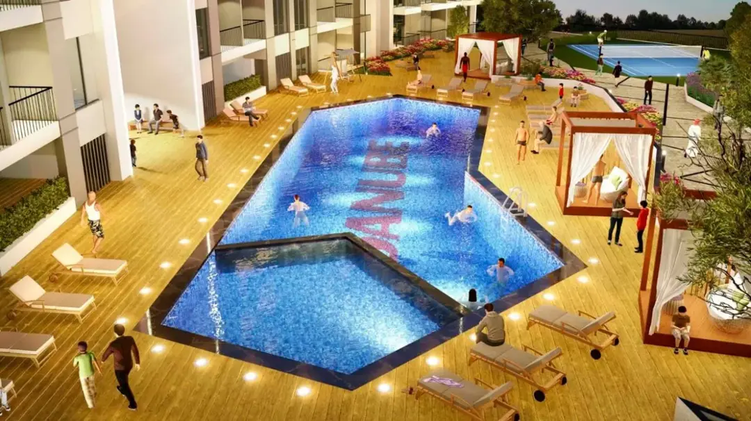 Wavez Residence — Piscines — Piscine extérieure — amenity | Profound Properties, Dubai