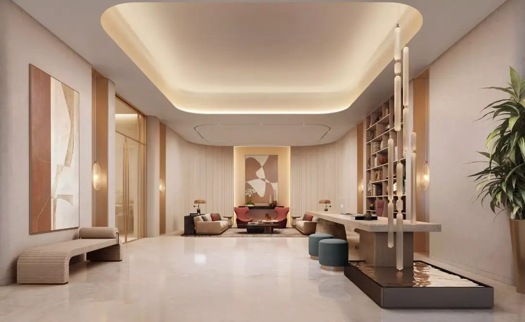برج بالم بيتش 3 — اجتماعي وفعاليات — منطقة الاستراحة — amenity | Profound Properties, Dubai