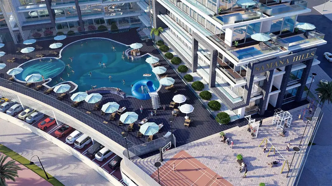 Samana Hills — Swimming Pools — Outdoor Swimming Pool — amenity | Profound Properties, Dubai