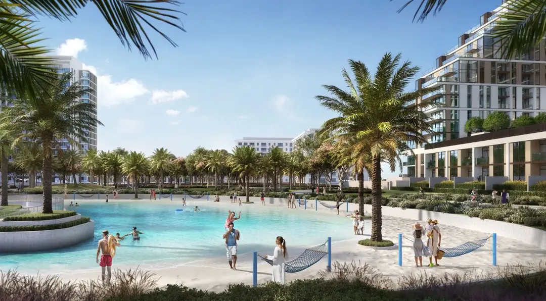 Parkside Views — Swimming Pools — Outdoor Swimming Pool — amenity | Profound Properties, Dubai