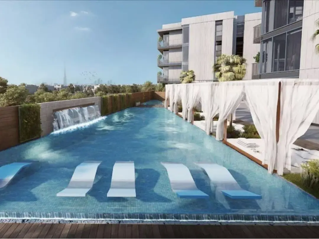 Q Garden Apartments — Swimming Pools — Outdoor Swimming Pool — amenity | Profound Properties, Dubai