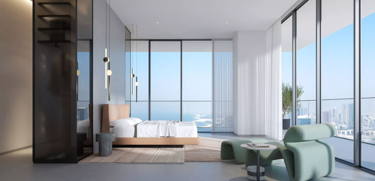 W Residences Dubai Harbour — City view | Profound Properties, Dubai