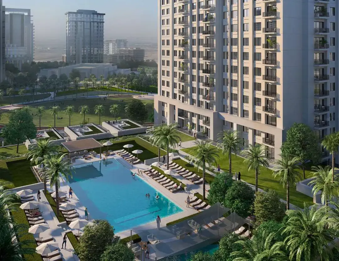 公园田 — 游泳池 — 室外游泳池 — amenity | Profound Properties, Dubai