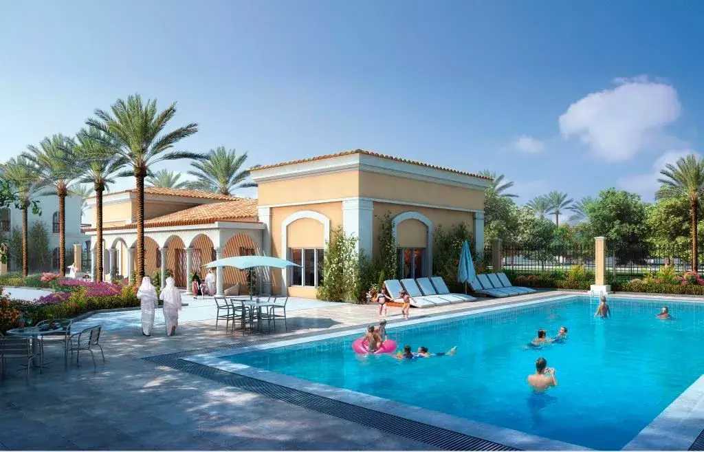 Green Community DIP Phase 3 — Schwimmbäder — Freibad — amenity | Profound Properties, Dubai