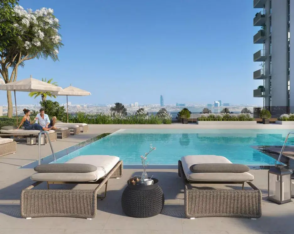 克里克新月 — 游泳池 — 室外游泳池 — amenity | Profound Properties, Dubai